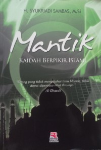 Mantik: Kaidah Berpikir Islam