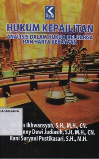 Hukum Kepailitan Analisis Dalam Hukum Keluarga Dan Harta Kekayaan