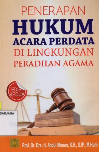 Penerapan Hukum Acara Perdata di Lingkungan Peradilan Agama