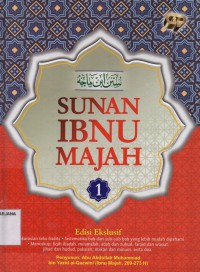 Sunan Ibnu Majah Jilid 1