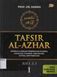 Tafsir Al-Azhar Jilid 1 (Juz 1,2,3)