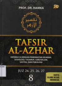 Tafsir Al-Azhar Jilid 8 (Juz 24,25,26,27)