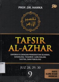 Tafsir Al-Azhar Jilid 9 (Juz 28,29,30)