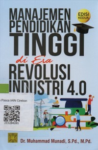 Manajemen Pendidikan Tinggi di Ea Revolusi Industri 4.0, Edisi kedua