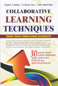 Collaborative learning techniques = teknik-teknik pembelajaran kolaboratif