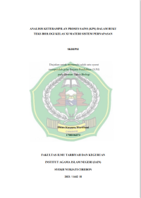 Analisis Keterampilan Proses Sains (KPS) Dalam Buku Teks Biologi Kelas XI Materi Sistem Pernapasan